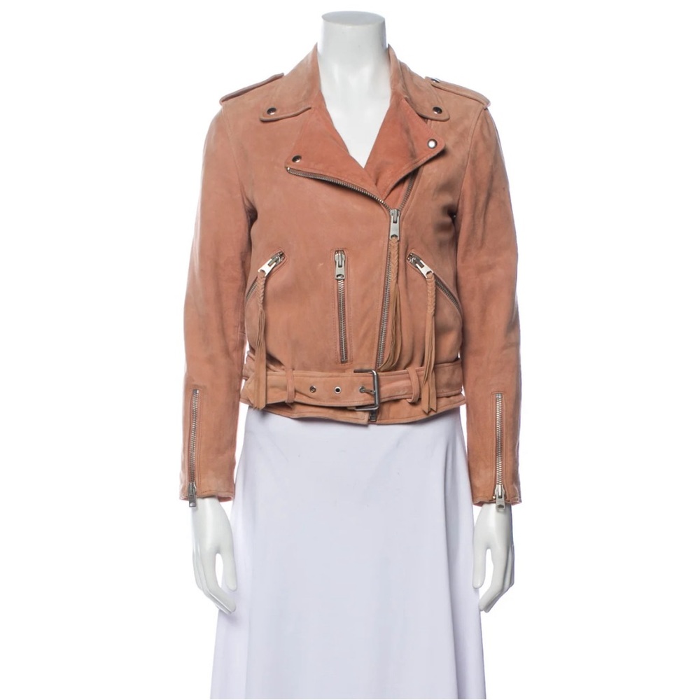 All Saints Goat Leather Biker Jacket
Size: M - BARELY WORN